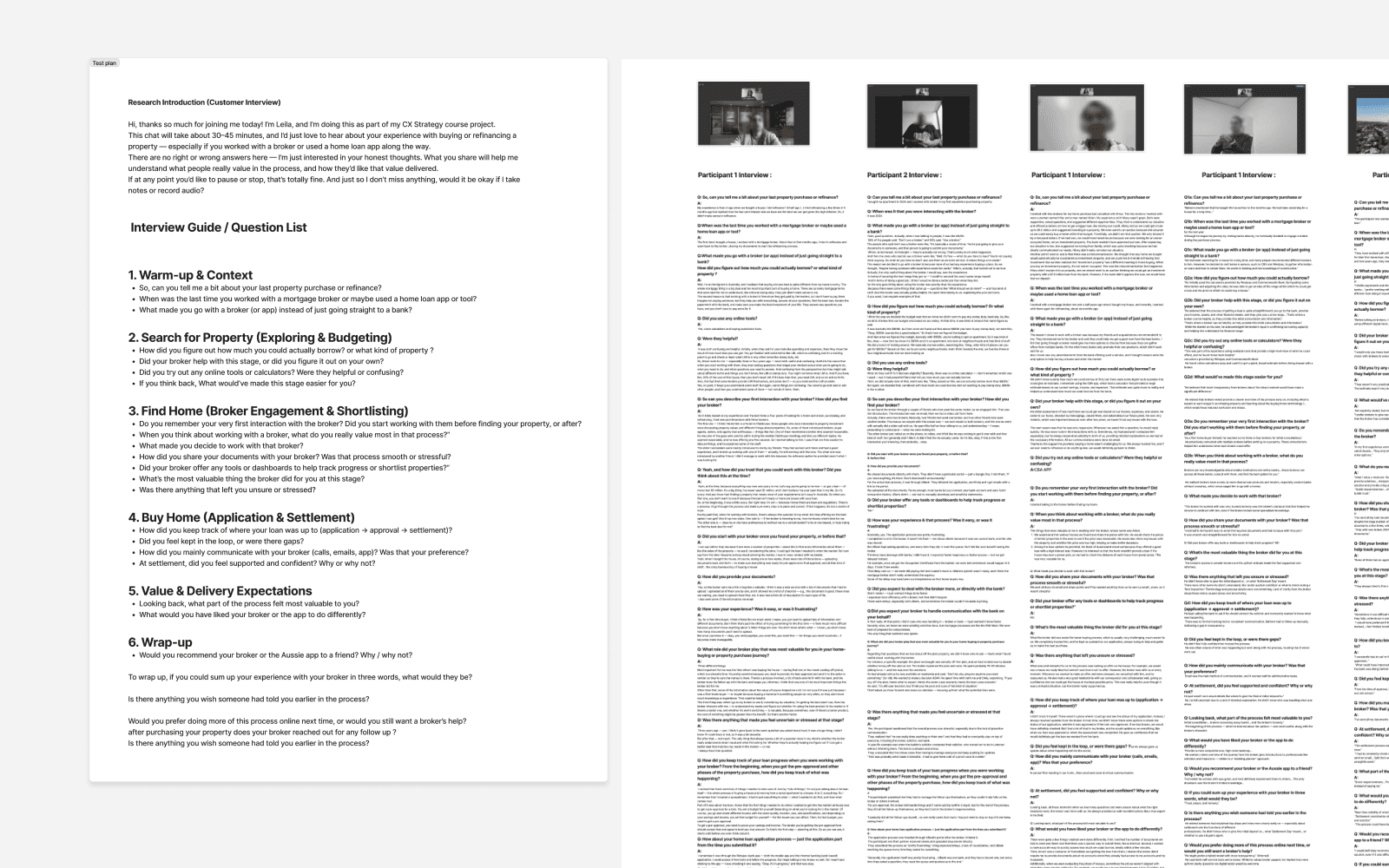 Lendi Group customer screening research visual