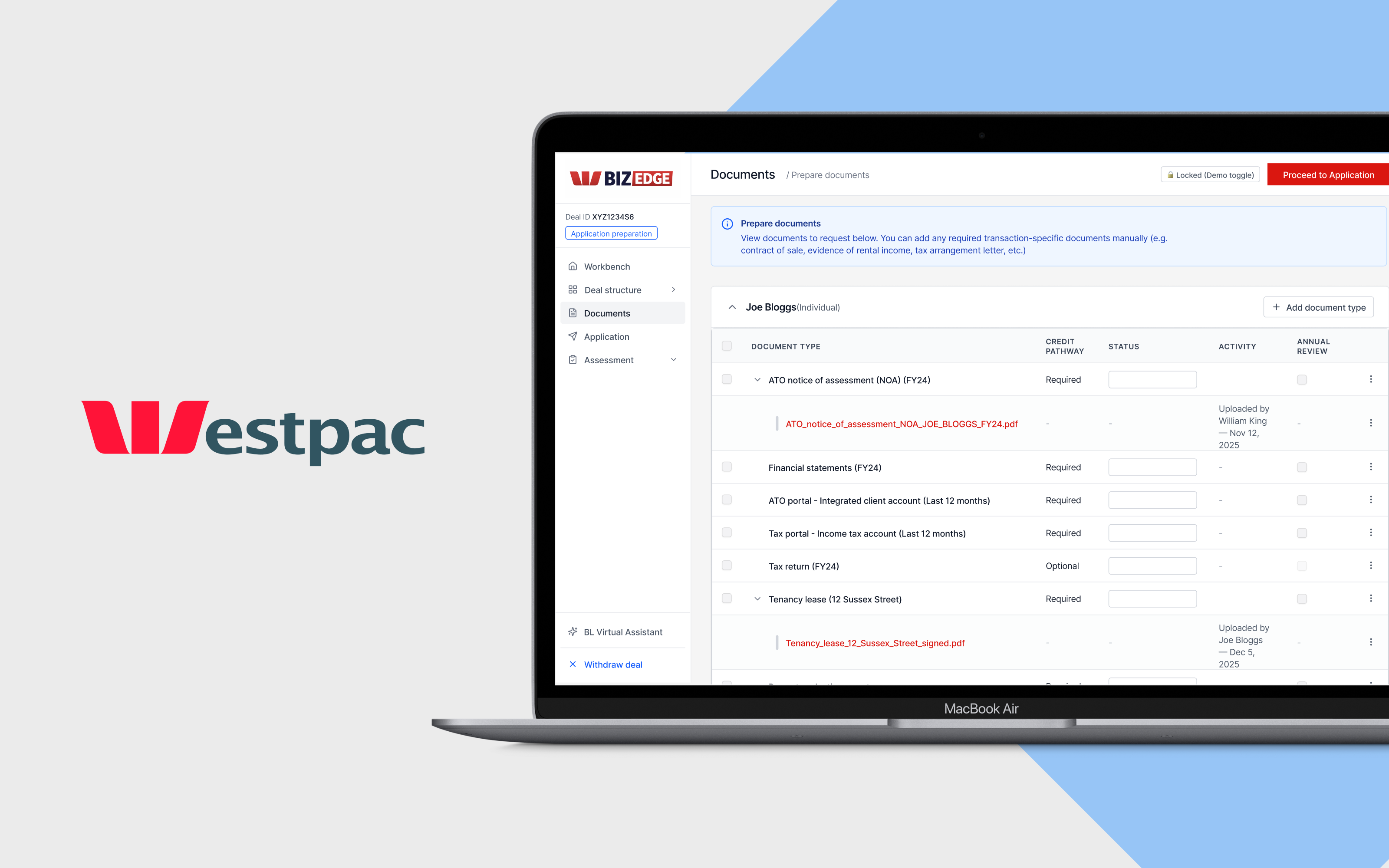 Document Manager in BizEdge Platform
